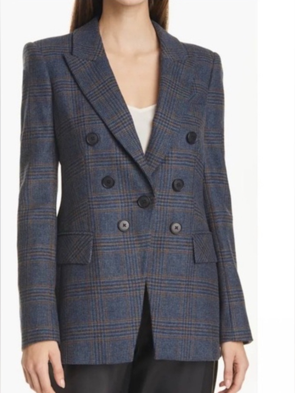 Veronica Beard Yareli Dickey Jacket in Navy Multi